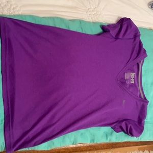 Nike Dri-fit V neck workout shirt